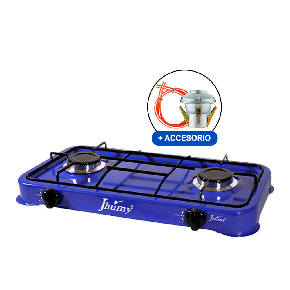 Cocina de mesa grande y kit regulador Jhumy