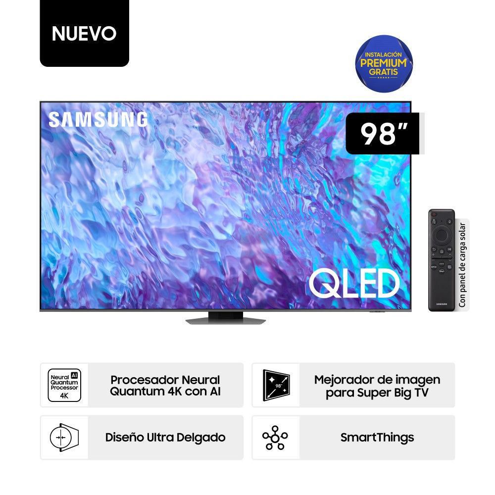 Televisor Samsung 98"" QN98Q80CAGXPE QLED 4K