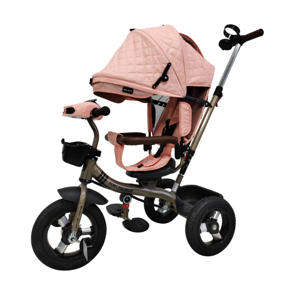 Triciclo Baby Kit'S Fort Premiun Gold Palo Rosa