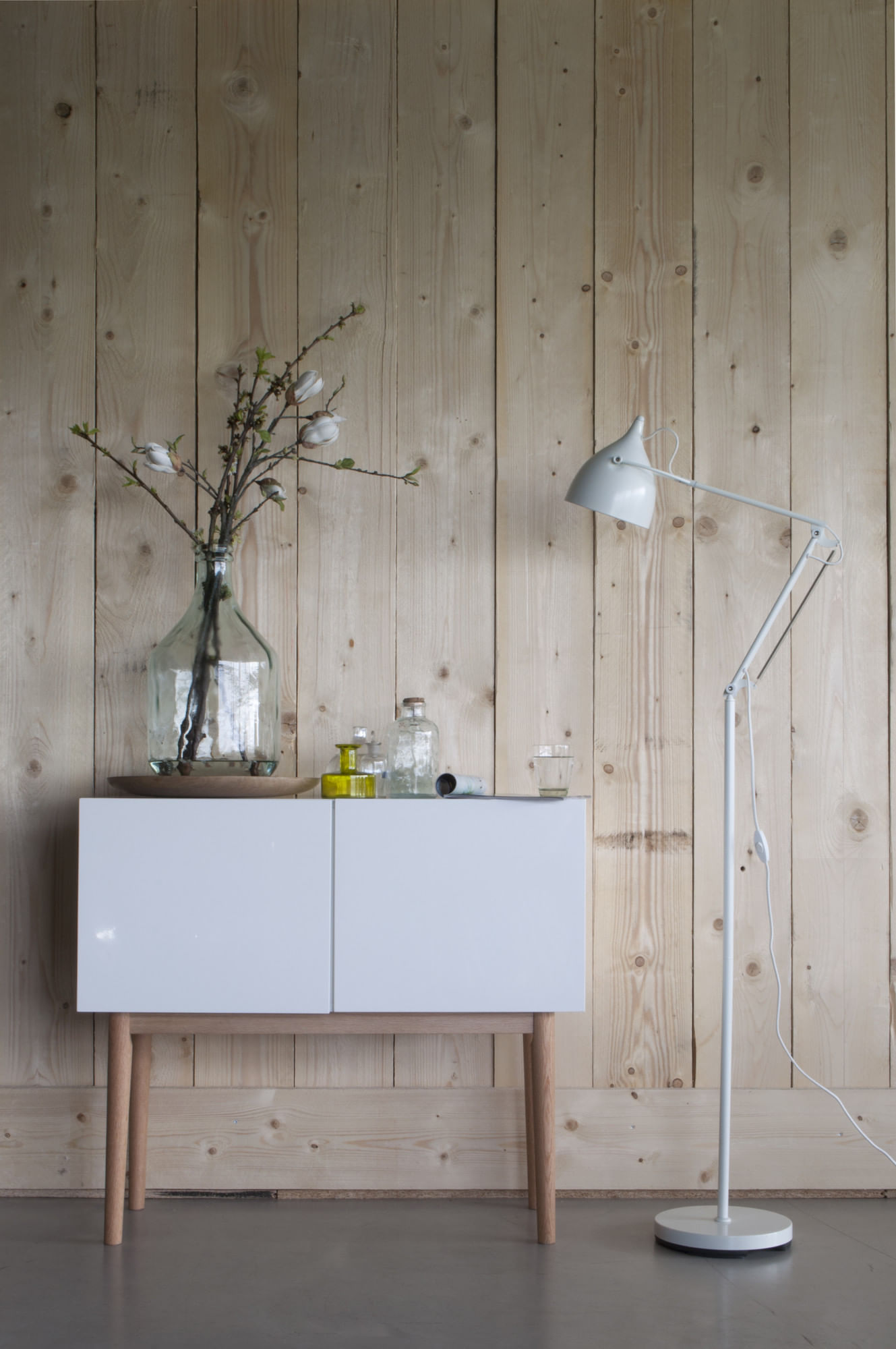 Recibidor Práctico Galaxy color Blanco TU MESITA