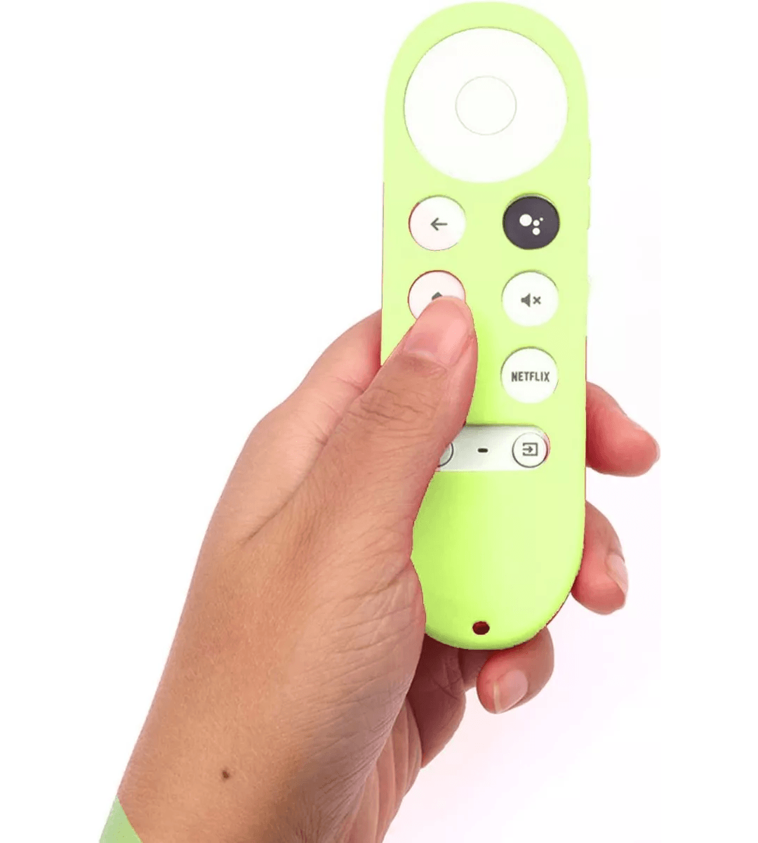 Funda Sikai de Silicona para Control Chromecast 4 Google Tv / Verde