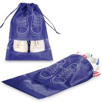 Bolsa Organizador Protector de Zapatos para Viaje Azul BZ3
