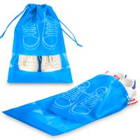 Bolsa Organizador Protector de Zapatos para Viaje Celeste BZ3