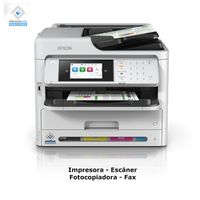 Impresora Multifuncional Epson WorkForce Pro WFC5810 4 en 1 Duplex ADF