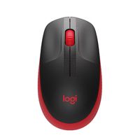 Mouse Logitech M190  Inalambrico Rojo