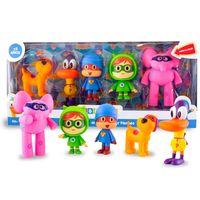 Set de Figuras Articulables Pocoyo y sus Amigos 6pcs