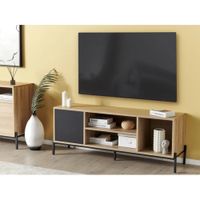 Mueble para TV Moderno Akio Marron R&R MUEBLES