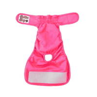 Pañal Reutilizabe para Perro Hembra Calzón Patitas Shop Color Fucsia Talla M