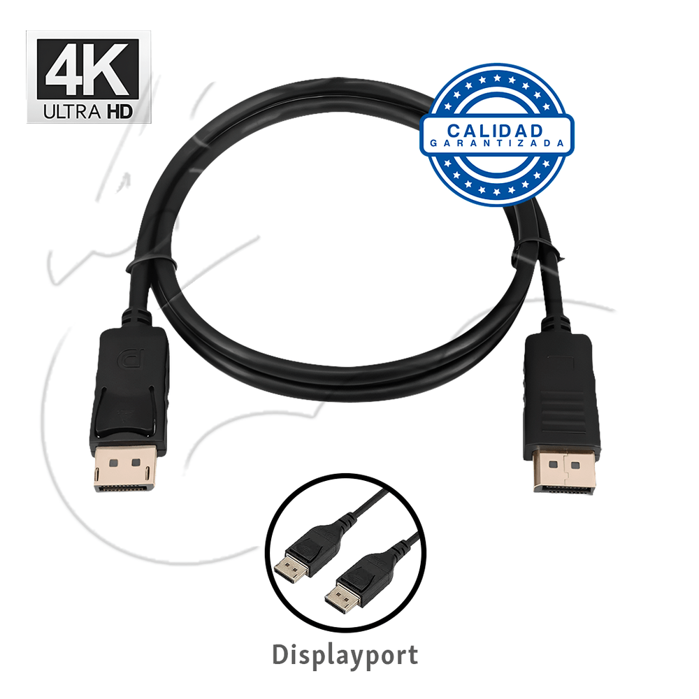 Cable Displayport Ultra Hd 4k - 160hz De 2.0 Mts - Promart
