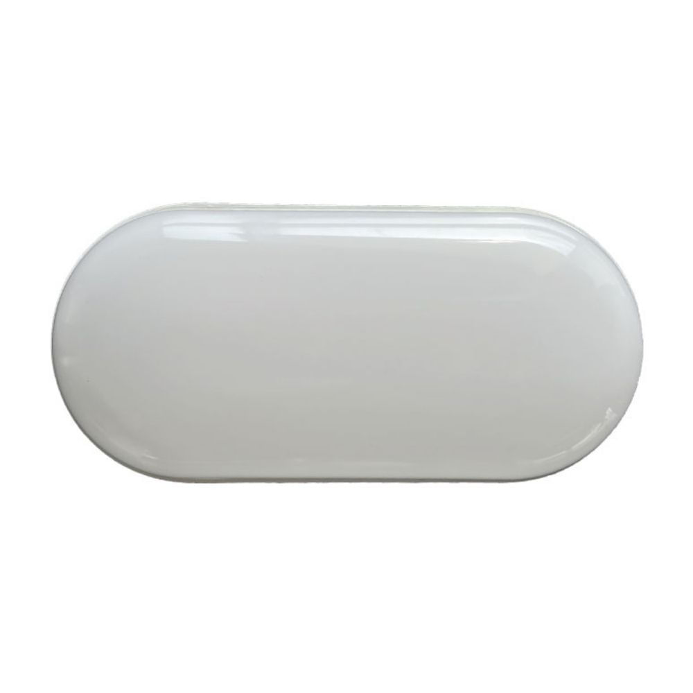Aplique exterior led Luminika Ovalado 12w Luz fría Ip65