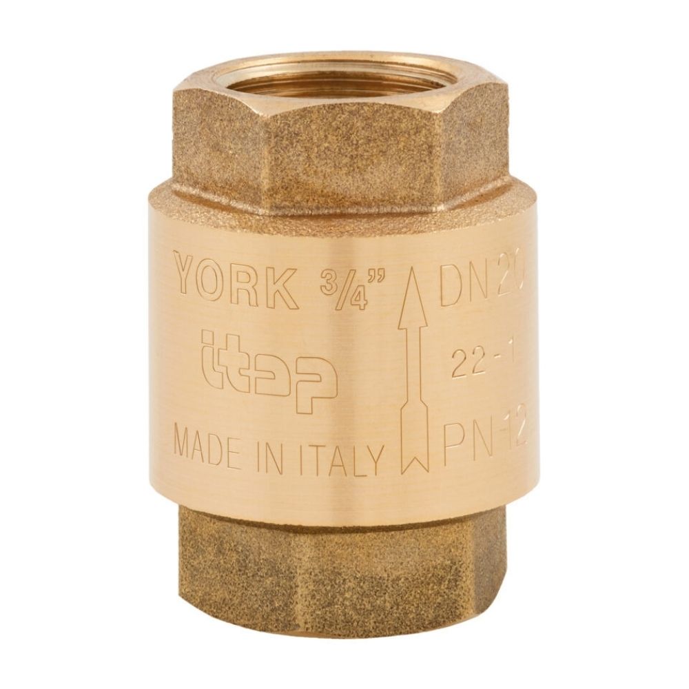 Válvula de Agua Pedrollo Modelo 103 en Latón 1/2'' Color Oro