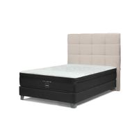 Dormitorio Americano Tempo 2 Plazas Issey Azul + 2 Almohadas