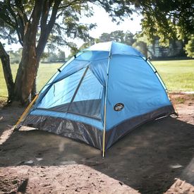 Saco de Dormir para Camping de Color Azul - Promart
