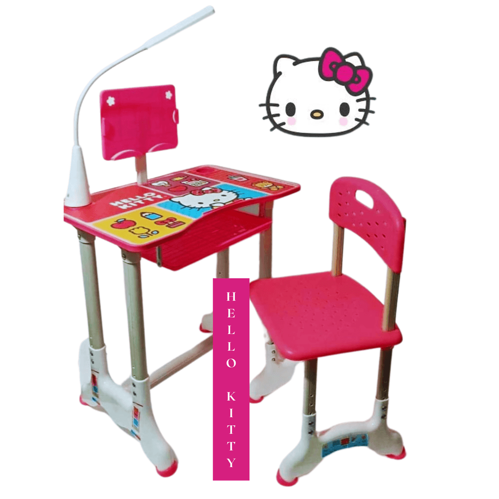 Escritorio Hello Kitty Ergonomico con Lampara Led