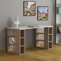 Escritorio Moderno Masato Blanco/Duna R&R MUEBLES