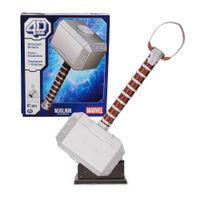 Rompecabezas Armable 4D Cartón Martillo Thor