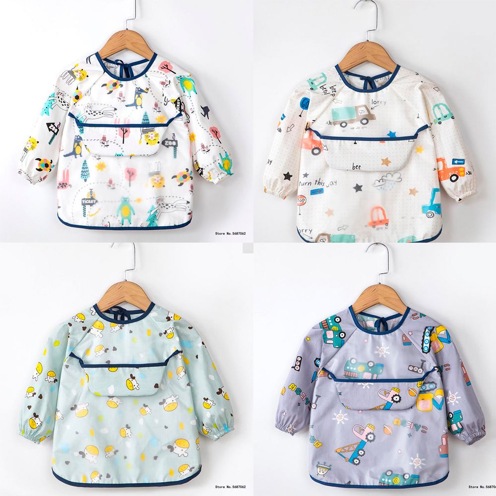 Baberos con Mangas para Bebes Varon - Promart