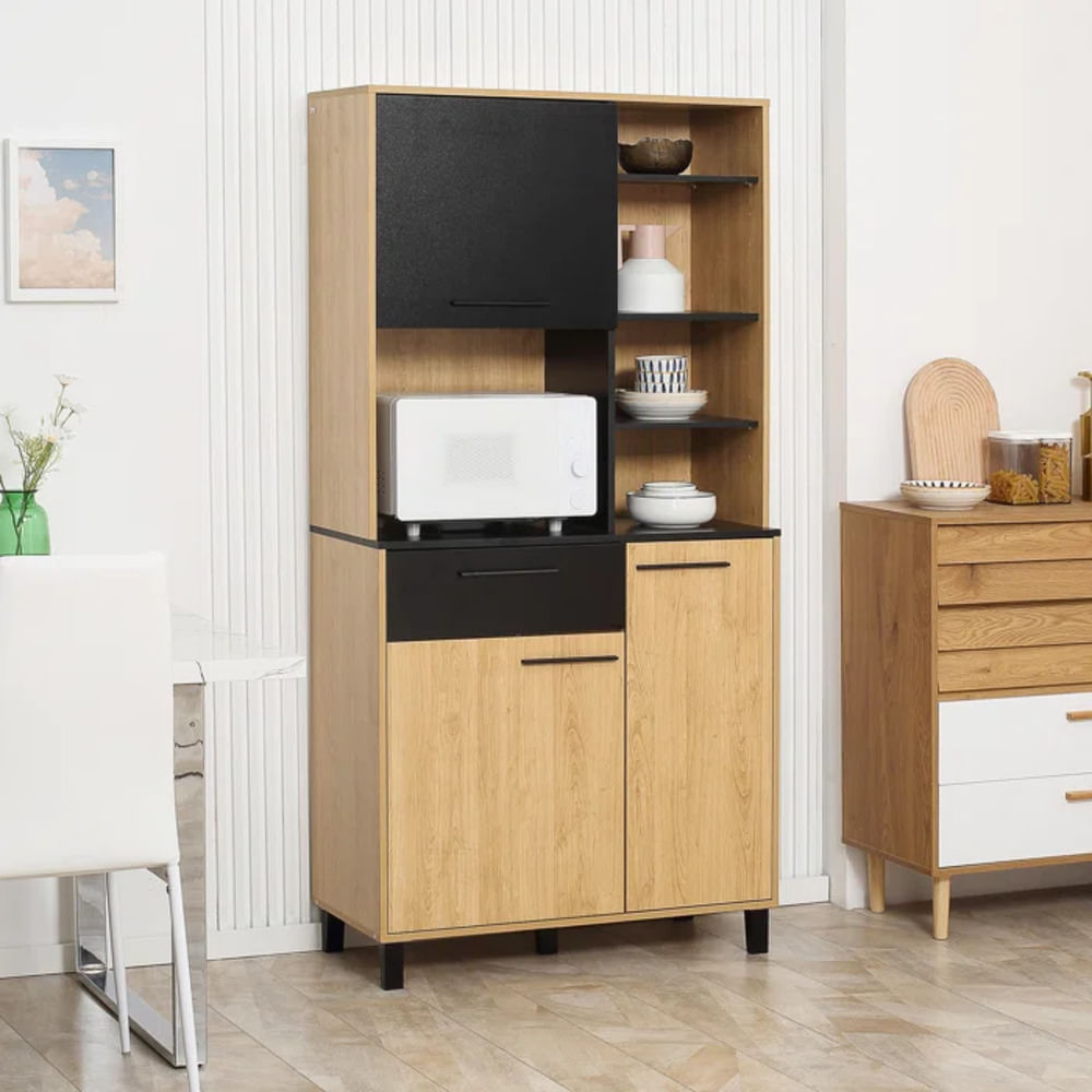 Mueble para Microondas con Organizador Leyton TU MESITA