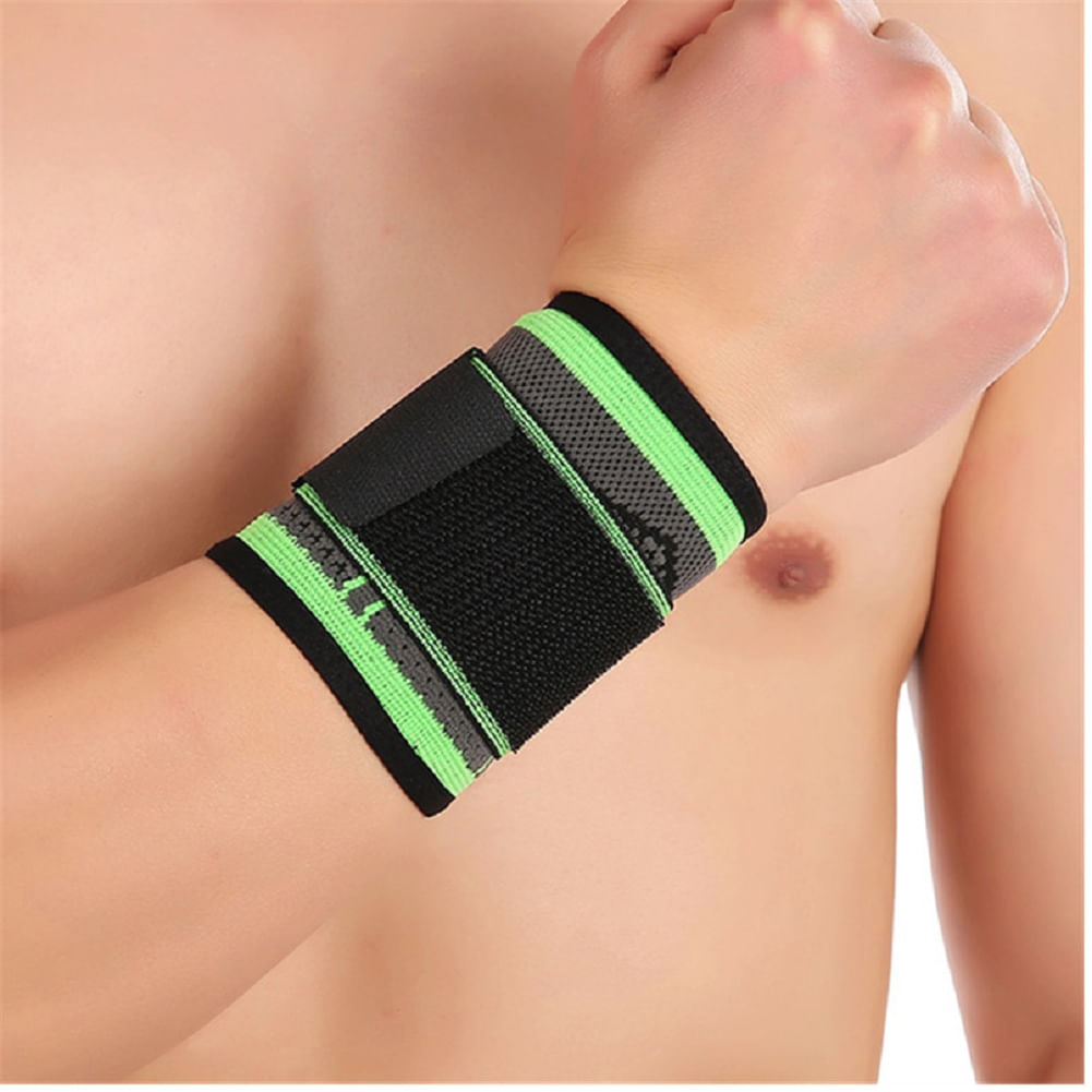 Muñequera corta elastico protector deportes