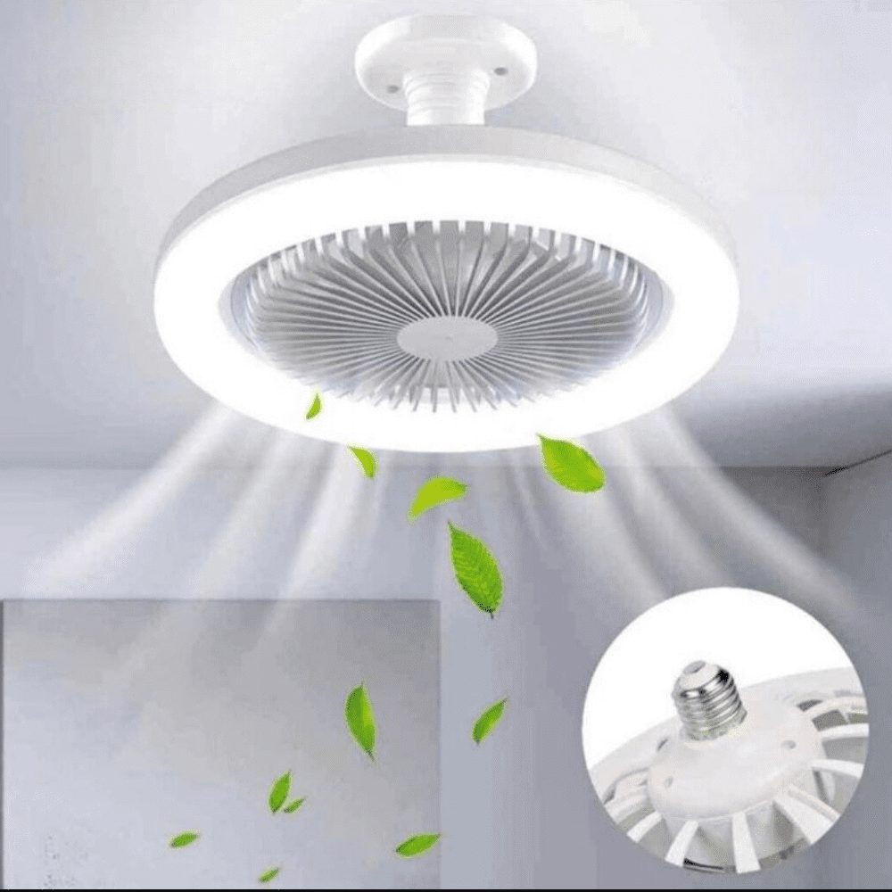 Ventilador Multifunción con Luz Led Opalux op-lf30-dm