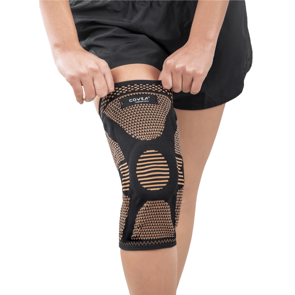 Rodillera Fibra de Cobre Talla L COVER