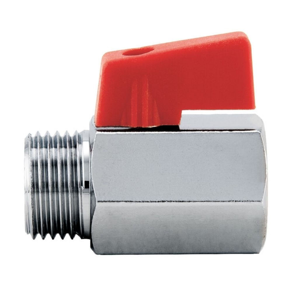 Válvula Bola Mini 126 de Latón Pedrollo 1/2'' Color Oro