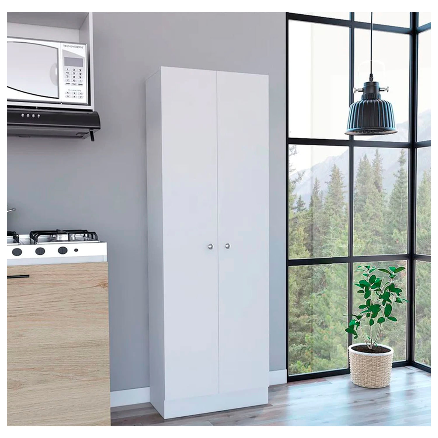 Organizador de Cocina o Comedor Justine Ventitas Home Blanco