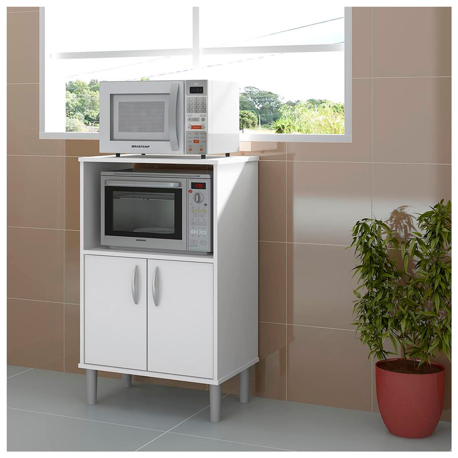 Alacena para Cocina Suziela Ventitas Home Blanco