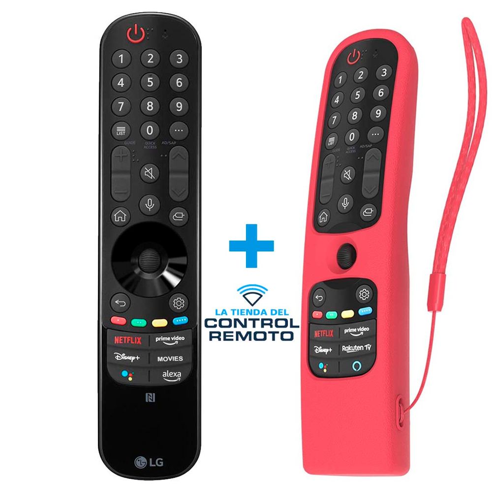 Control Lg Magic Remote Mr22gn + Funda Rojo - Promart