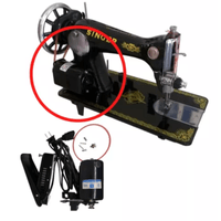Mini Motor y Pedal para Maquina de Coser Domestica Singer