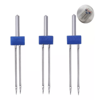 Doble Aguja para Máquina de Coser Pins por 3 Agujas Melliceras Gemelas