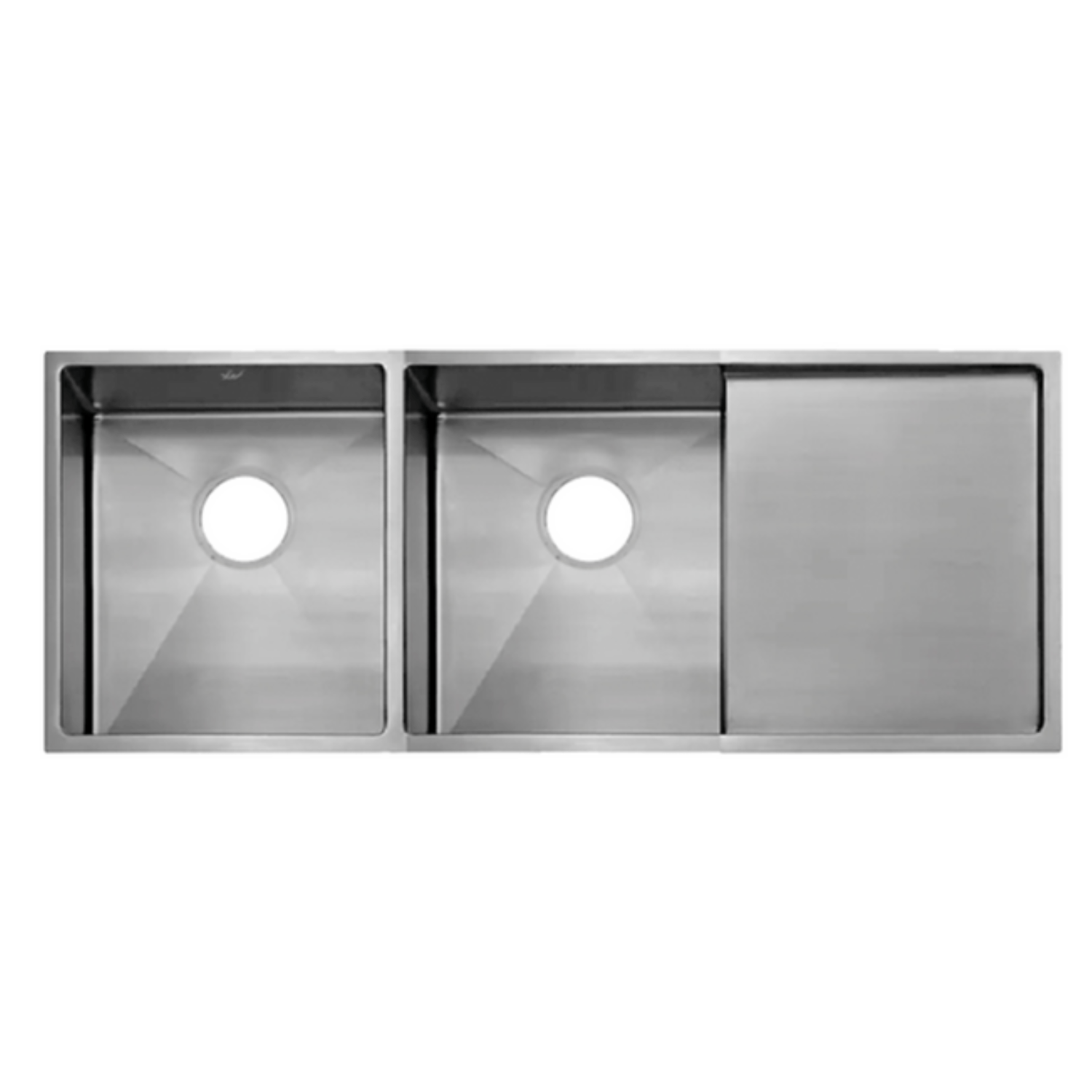 Lavadero de Cocina Personalizado Acero 2 pozas con escurridero ULD03-12050