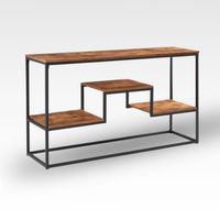 Consola Recibidor Industrial Boro Caramelo Coricha Home