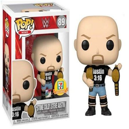 Figurines Funko Pop! WWE : Stone Cold Steve Austin Et The Rock - Lot De 2 Neuves