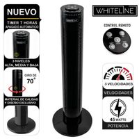 Ventilador Torre Whiteline YF-T03214 Negro