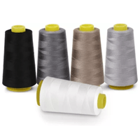 5 Conos de Hilo 40 a 2  Cada Una por 5000 Metros Hilos Costura para Maquina de Coser