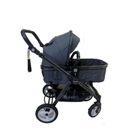 Coche Cuna Moises  De Lujo DIDIT Azul