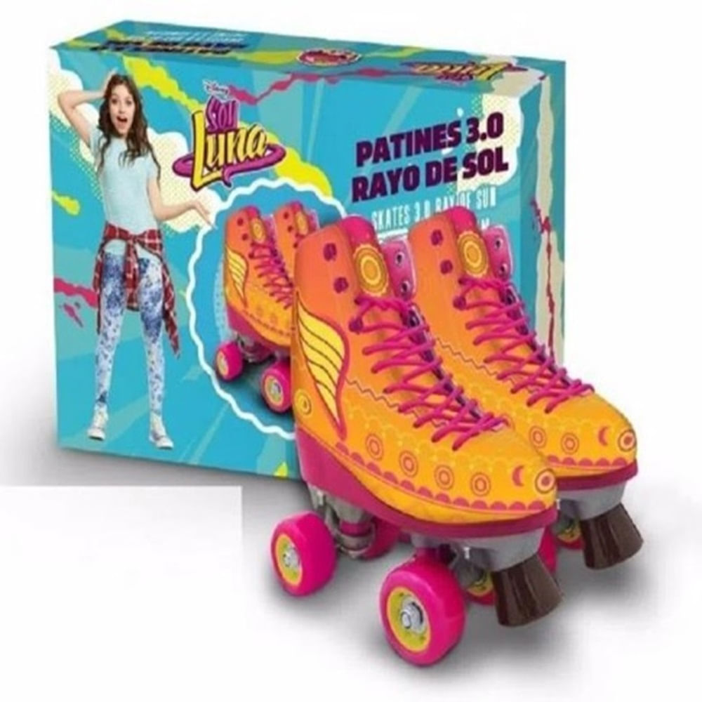 Patines Soy Luna 3.0 Rayo De Sol T38 Disney