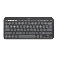 Teclado Logitech Pebble Keys 2 K380S Bluetooth Grafito