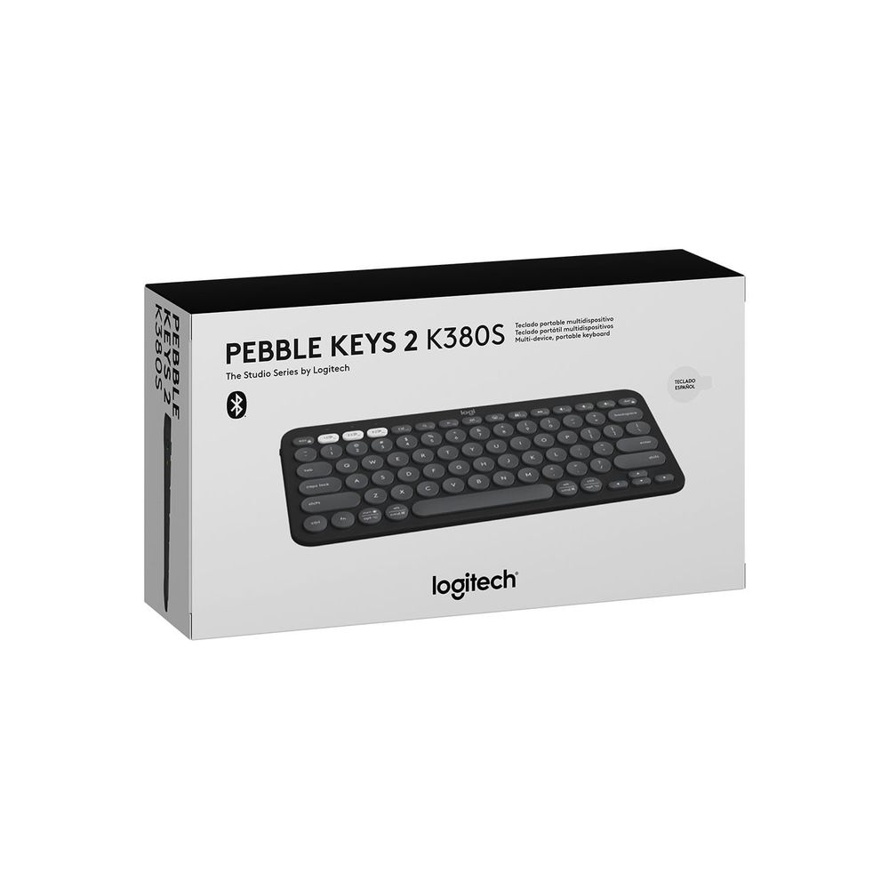 Teclado Inalámbrico Logitech Pebble Keys 2 Bluetooth K380S Español