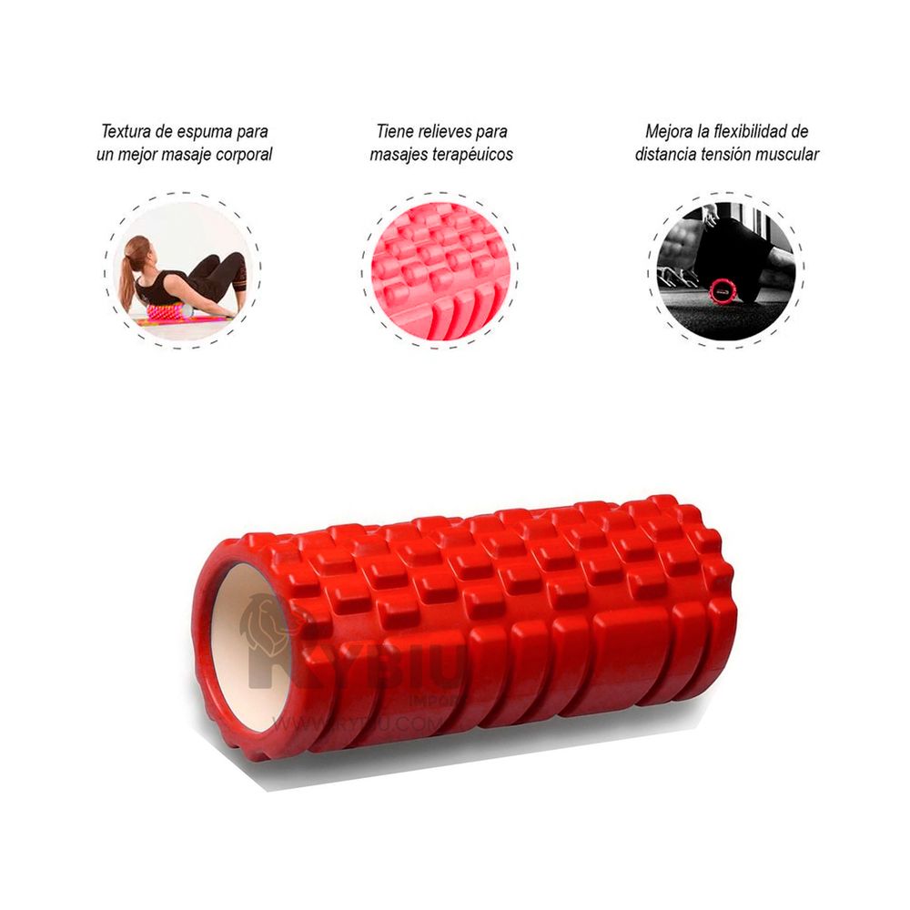 Foam Roller: El implemento para mejorar la flexibilidad muscular