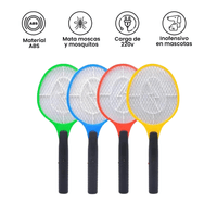 Raqueta Eléctrica Mata Moscas y Mosquito