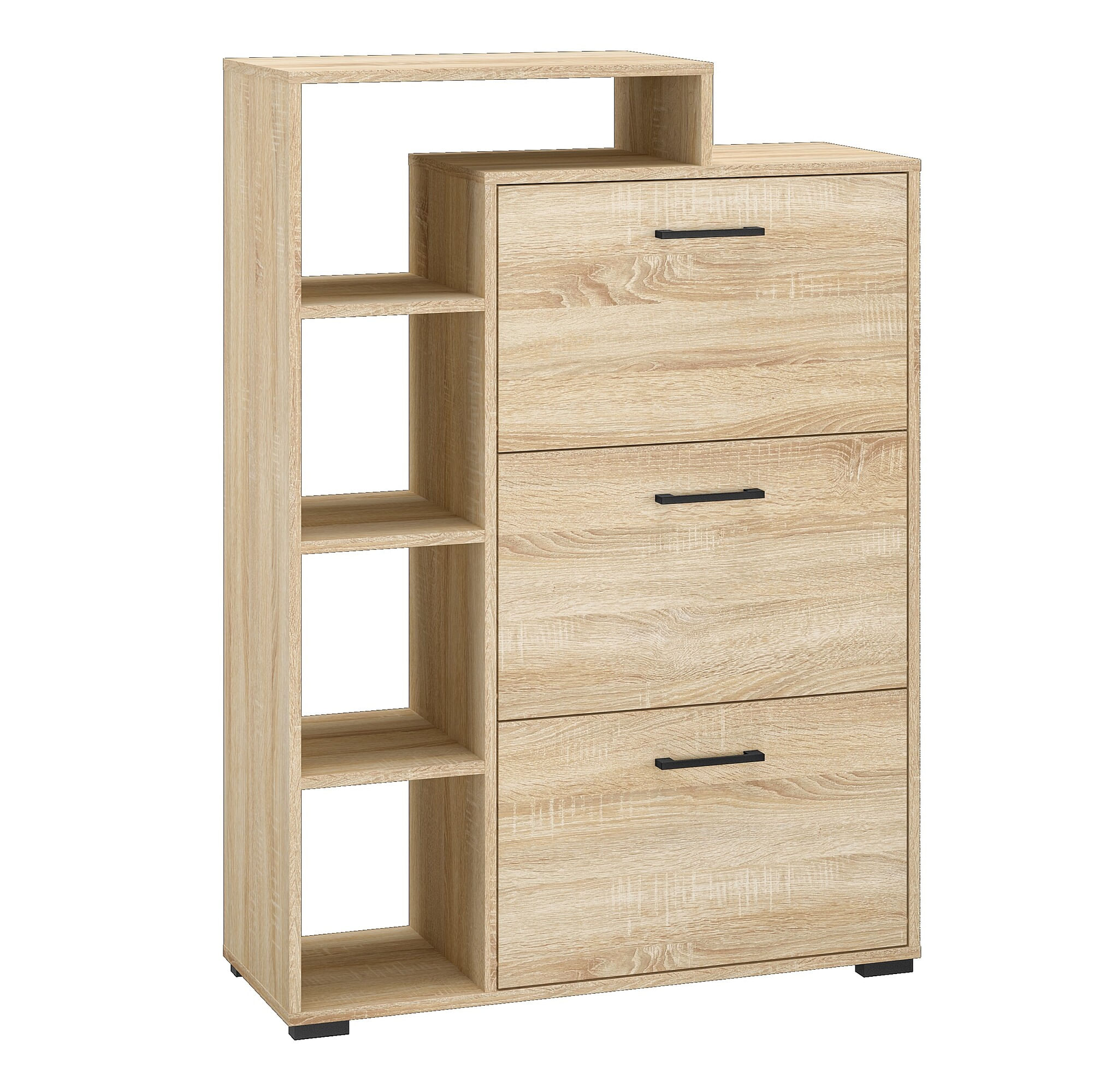 Zapatera Juvenil Karol color Macadamia 3 cajones TU MESITA