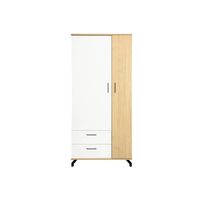 Ropero Moderno Pascuale 2 puertas 2 cajones TU MESITA