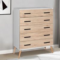 Comoda Moderna Mao 5 Cajones R&R MUEBLES