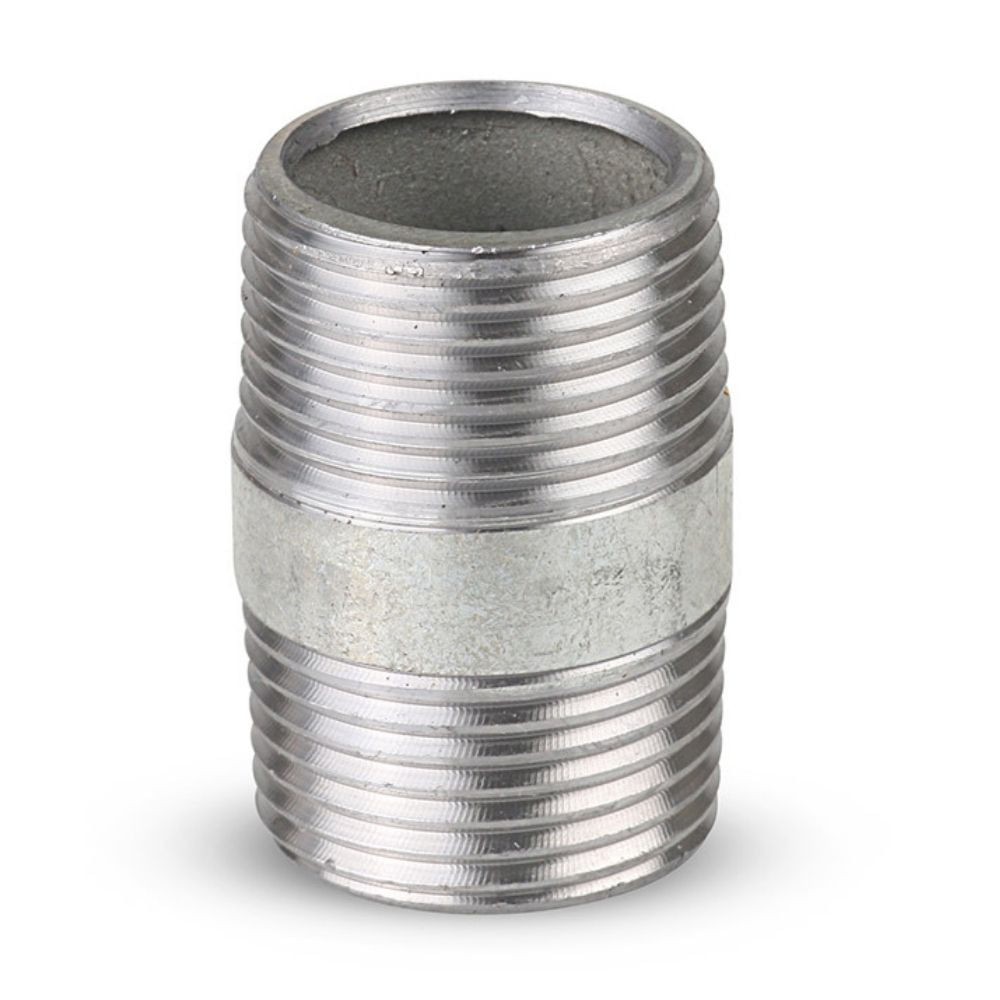 Niple Galvanizado 3/4' x 1 1/2' Werken Fierro Galvanizado Plata