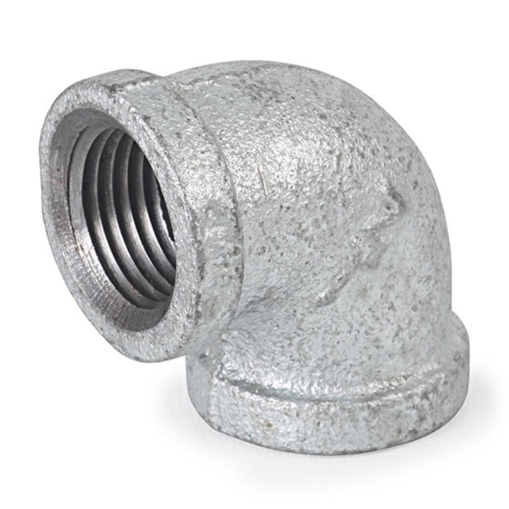 Codo de Fierro Galvanizado 1/2' x 90° Werken