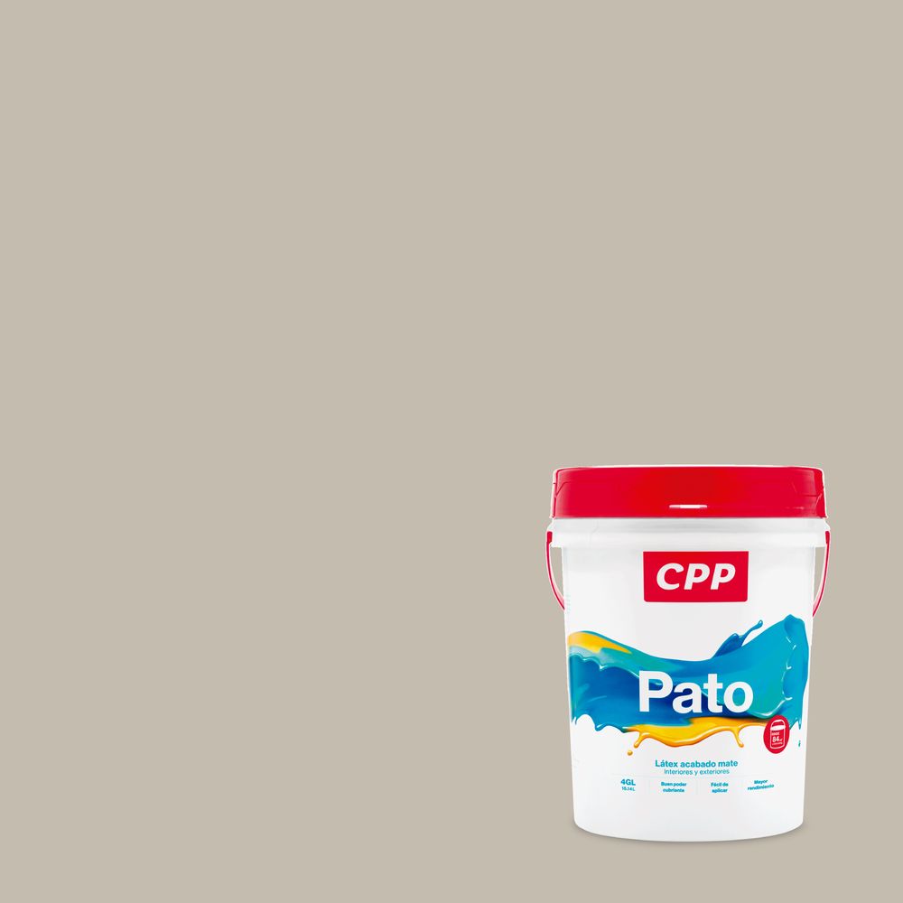 Latex Pato CPP Blanco Humo 4 galones