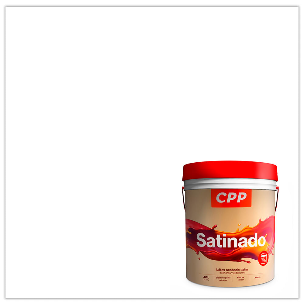 Satinado CPP Blanco 4 galones