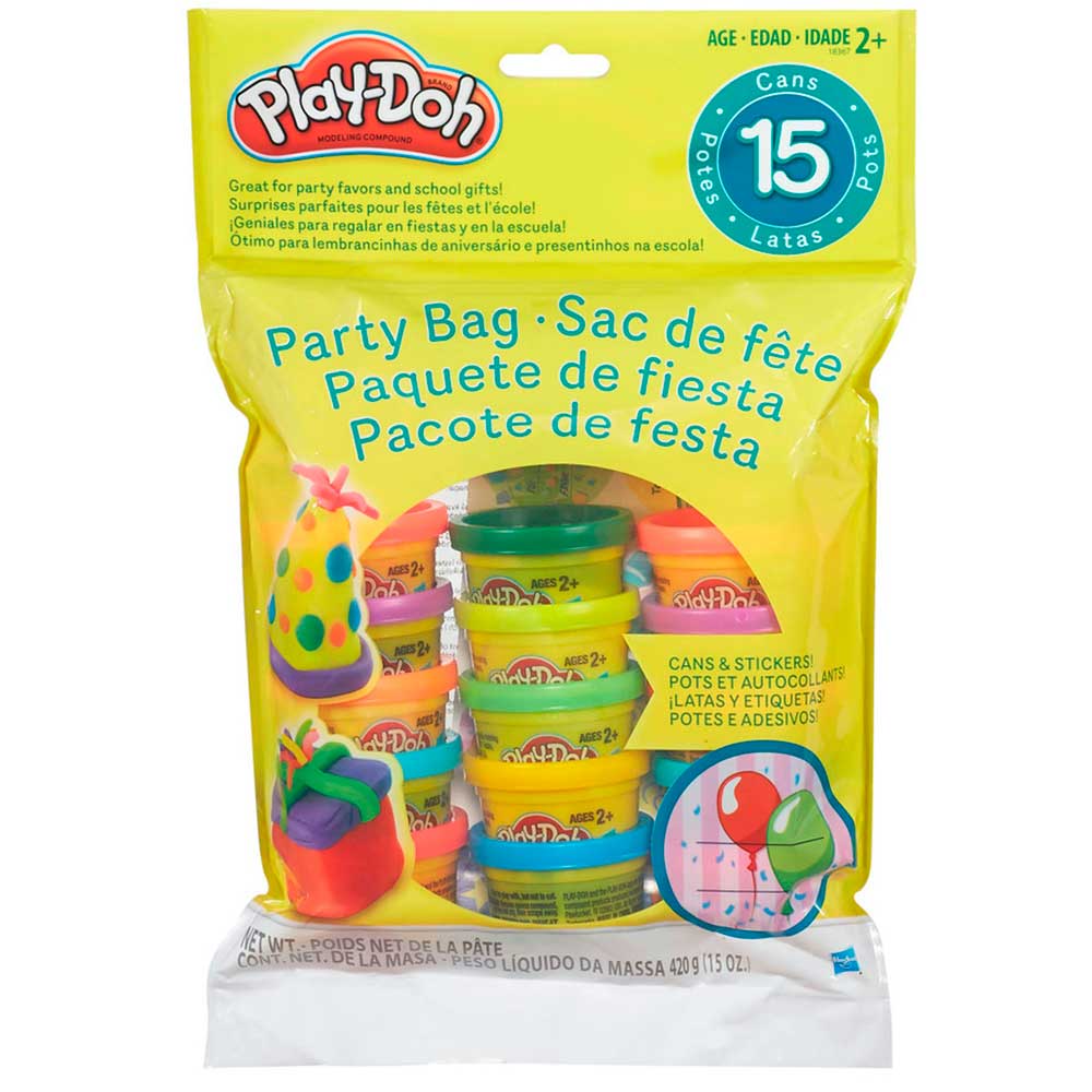 Count Bag PLAY DOH 1oz 15